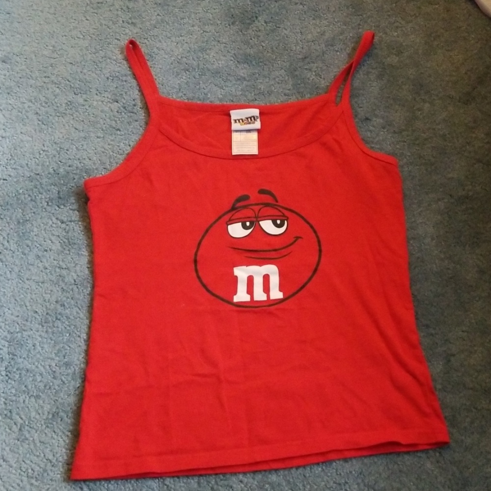 Red M&Ms World Tank Top